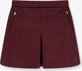 Fendi Gonna mini in nylon trapuntato - FENDI - gender_Woman