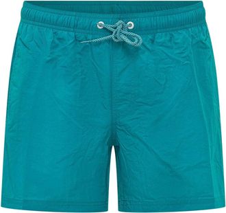 Sundek Beachwear, male, Blue, Size: XL Crinkled Boardshort