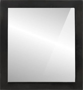 vidaXL Espejo De Ba&ntilde;o Madera Maciza De Mango Y Vidrio 55x1x60 Cm Vidaxl