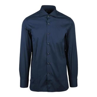 Sonrisa Shirt - Heren - Zakelijke Overhemden - Blauw - XL - Katoen - Overhemden