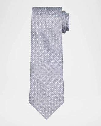Stefano Ricci Men & apos;s Interlocked Mosaic Silk Tie