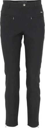 C.Ro Lina Pants 6841-420-111 - Dames - Slim Fit Broeken - Zwart - XL - Katoen - Broeken