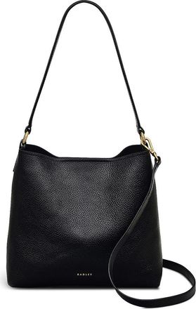 Radley London Henrietta Place Medium Open Top Leather Satchel in Black at Nordstrom Rack