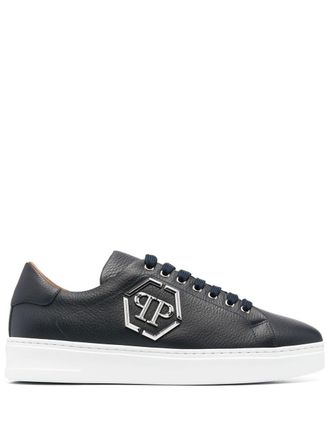 Philipp Plein Sneakers in pelle - Blu