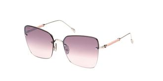 Tod's TO0329 16U Womens Sunglasses Silver Size 57