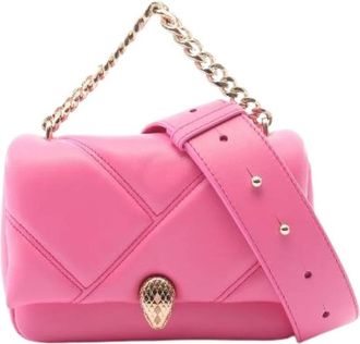Bulgari Pre-owned Serpenti Cabochon Mini 2Way Handbag - Dames - Vintage Schoudertas - Roze - ONE Size - Leer - Vintage