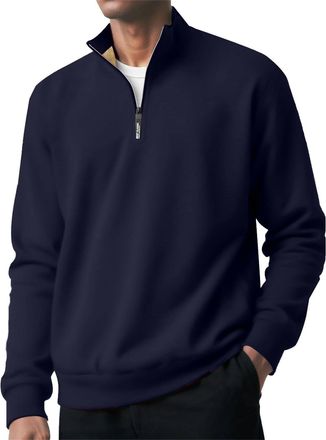 Generic Mens Jumpers Jackets Casual MenS Long Sleeve Tops Mens Jackets Casual Stylish Sweatshirts For Men Uk Cotton V Neck Jumpers Sweatshirts Cotton Jumper S