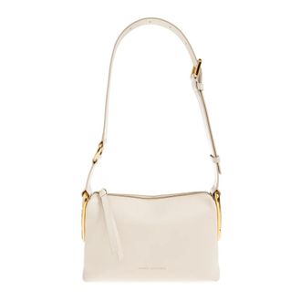 Marc Jacobs Scene Medium Shoulder Bag - Dames - Schoudertassen - Beige - ONE Size - Leer - Tassen
