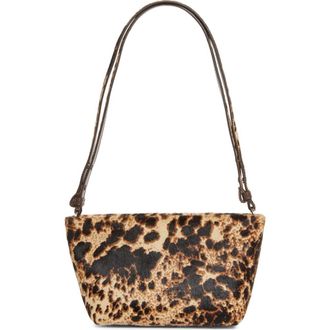 Proenza Schouler Bond Genuine Calf Hair Shoulder Bag in Dark Brown Multi at Nordstrom