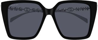 Gucci Gg1967 S Linea Emblem Black