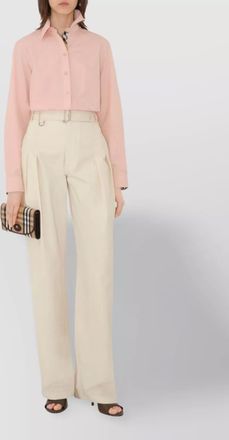 Burberry highlands chain shoulder wallet