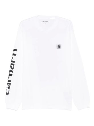 Carhartt Work in Progress Archive Script T-shirt - men - Organic Cotton - M - White