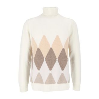 Ballantyne Dolcevita Turtleneck - - Knitwear - Uomo - Bianco - XL