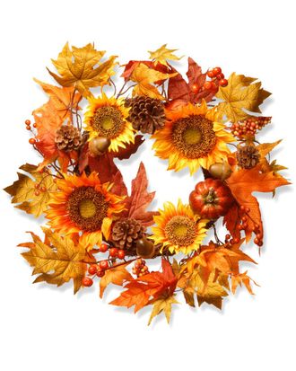 National Tree Company National Tree Sunflower Wreath