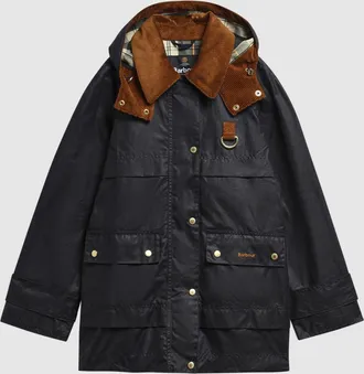 Barbour Veste Wrenwood Wax Navy Anceint
