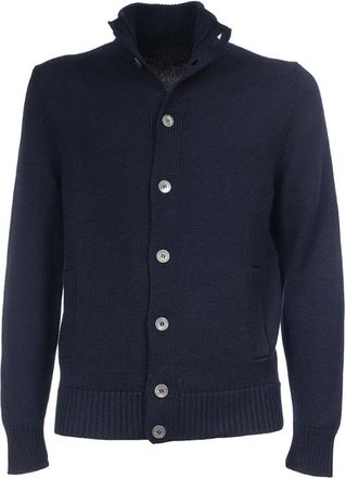 Gran Sasso Heren, Truien, Blauw, Maat: 2XL Wol