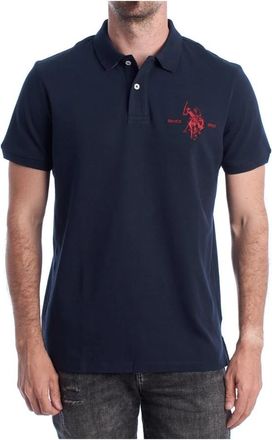 U.S.Polo Association Polo met korte mouwen - Heren - Polos - Blauw - 2XL - Katoen - Tops