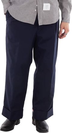 Thom Browne Mens RWB-Stripe Tailored Trousers