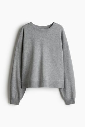 H&M Sweatshirt - Graumeliert