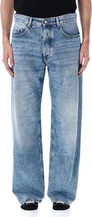 Icon Denim Los Angeles Jeans in denim con icona