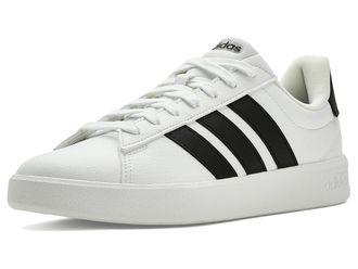 adidas Grand Court 3.0 Shoes Womens Boots White/Black/White : 10.5 B - Medium