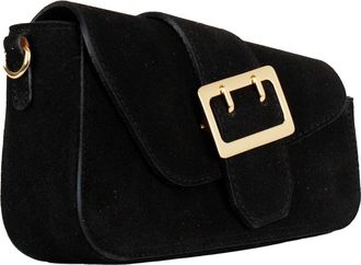 Persaman New York Cleo Suede Shoulder Bag in Black at Nordstrom Rack