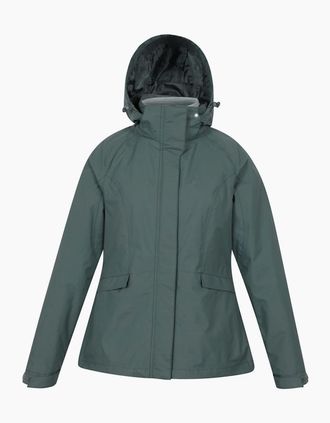 Mountain Warehouse Womens Mountain Warehouse Womens/Ladies Thunderstorm II 3 in 1 Waterproof Jacket - Green - Size: 18