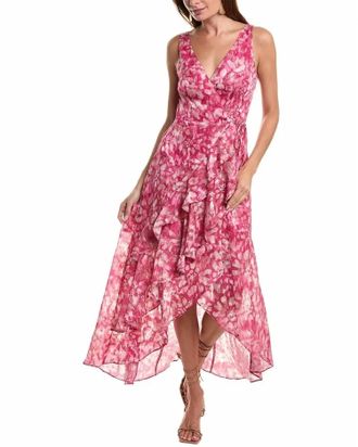 Hutch Isadora Dress In Fuchsia