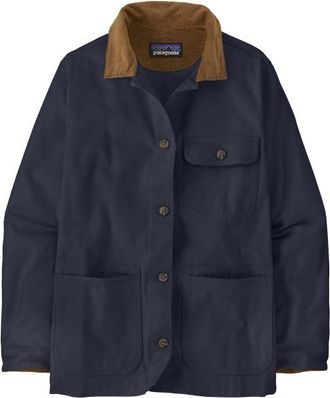 Patagonia Point Reyes Canvas Coat Freizeitjacke f&uuml;r Damen | blau