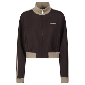 Miu Miu Mujer, Chaquetas, Marr&oacute;n, Talla: S