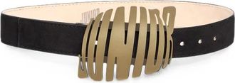 Jean Paul Gaultier Riem - Dames - Riemen - Zwart - 80 CM - Su&egrave;de - Accessoires