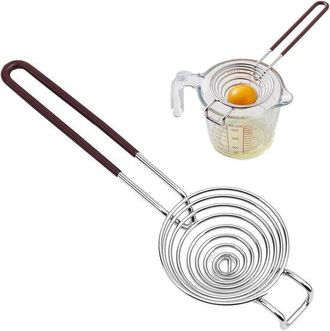 OEM Allecto Plus - Separatore Di Tuorli In Acciaio Inox E Foratore Per Uova - Ideale Per LUso In Cucina - Casa - Facile Preparazione Delle Uova