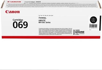 CANON Toner Cartridge 069 Bk Black
