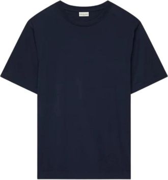 Dries Van Noten Regular Fit T-Shirt - Heren - T-shirts - Blauw - L - Katoen - Tops