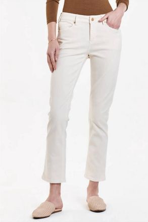 Dear John Denim Blaire High Rise Slim Straight Leg Jean In Wheat