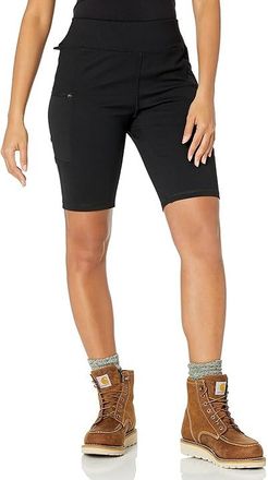 Carhartt Work in Progress Force Fitted Lightweight Utility Shorts Womens Clothing Black : XS R, Nylon/Spandex/Ponte