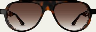Thierry Lasry Dynasty Acetate Aviator Sunglasses