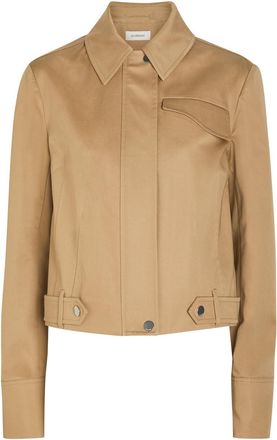 Sportmax Belted Cotton Jacket - Brown - 16 (UK16 / XL)