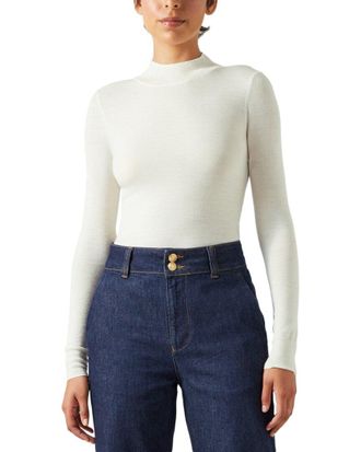 L.k. Bennett Lk Bennett Ellie Knitted Wool Top