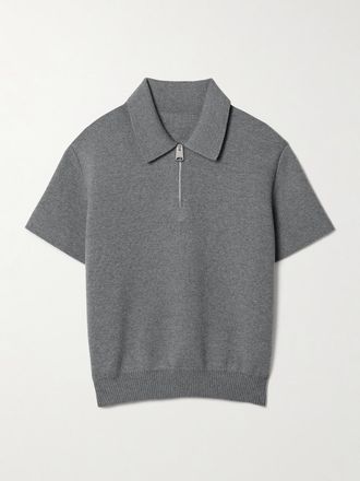 Khaite Polo In Misto Lana Gulliame - Grigio