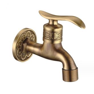 OEM Grifo De Lat&oacute;n Antiguo De Mango Largo, Grifo De Agua Fr&iacute;a, Grifo De Ba&ntilde;o, Fregona, Lavadora De Piscina, Jard&iacute;n, Decoraci&oacute;n De Jard&iacute;n, Manguera De Jard