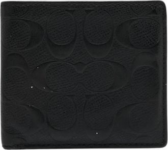Coach Tweedehands leren portemonnees - Dames - Vintage Accessoires - Zwart - ONE Size - Vintage
