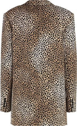 Michael Michael Kors Womens Blazer Single-Breasted Bone Polyester Blazers Jacket