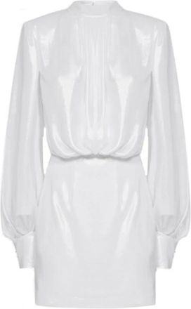 Blanca Vita Dames, Jurken, Wit, Maat: S Poliester