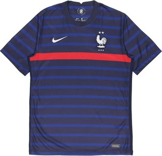 Nike 20-21 Season European Cup Home Fan Edition Casual Sports Training Jersey Short Sleeve Blue CD0700-498