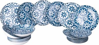 Villa D'Este Home Tivoli servizio piatti villa deste paxos in ceramica, 18 pezzi