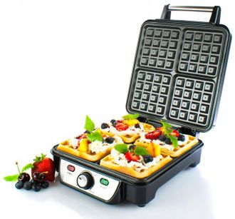 First Gofrera Para 4 Gofres, 1100 W, First Austria