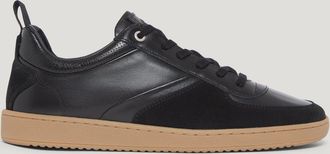 Belstaff Croft Trainer Mens Nappa Leather Black Size UK 10