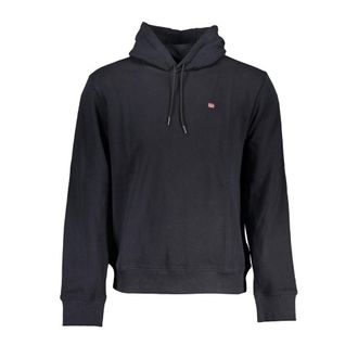 Napapijri Zwarte Katoenen Heren Hoodie