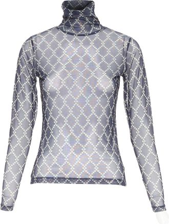 Dries Van Noten pearl diamond print top